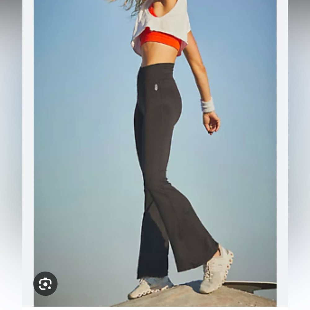 NWOT irregular Free People Good Karma Flare Legging